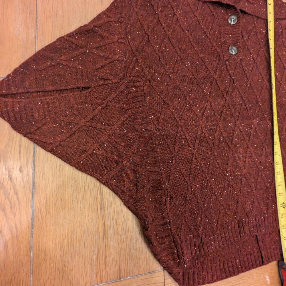 St John's Bay L Women's Burgundy Sweater - Picture 11 of 13